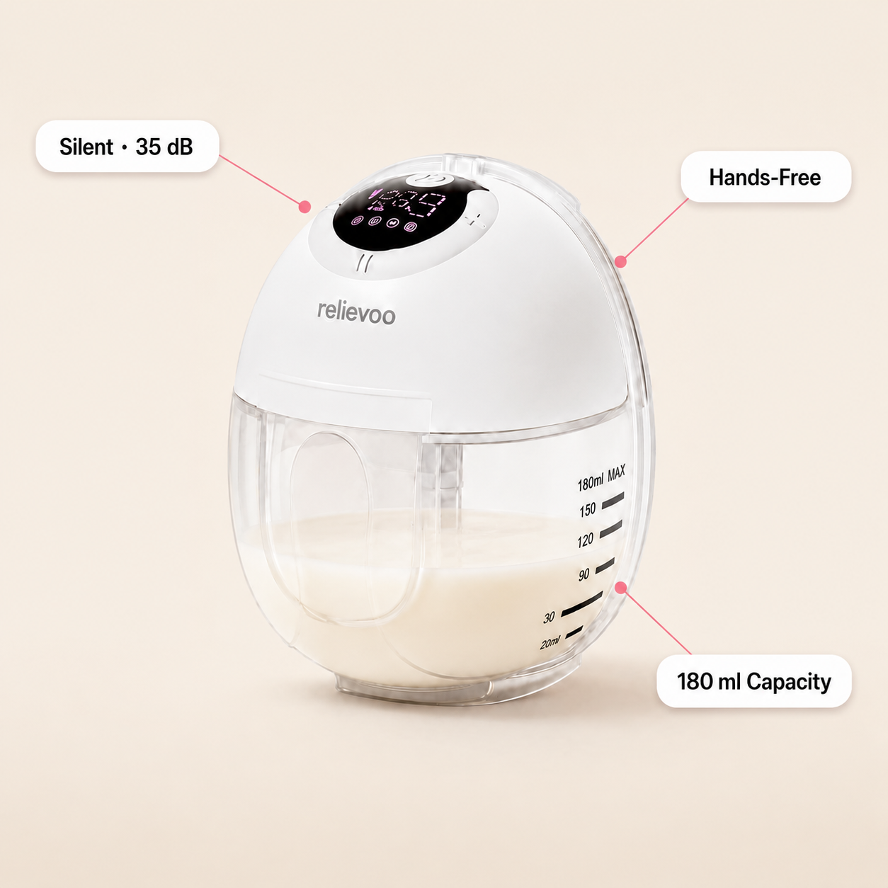 Wearable Hands-Free Breast Pump PRO2 (Double)
