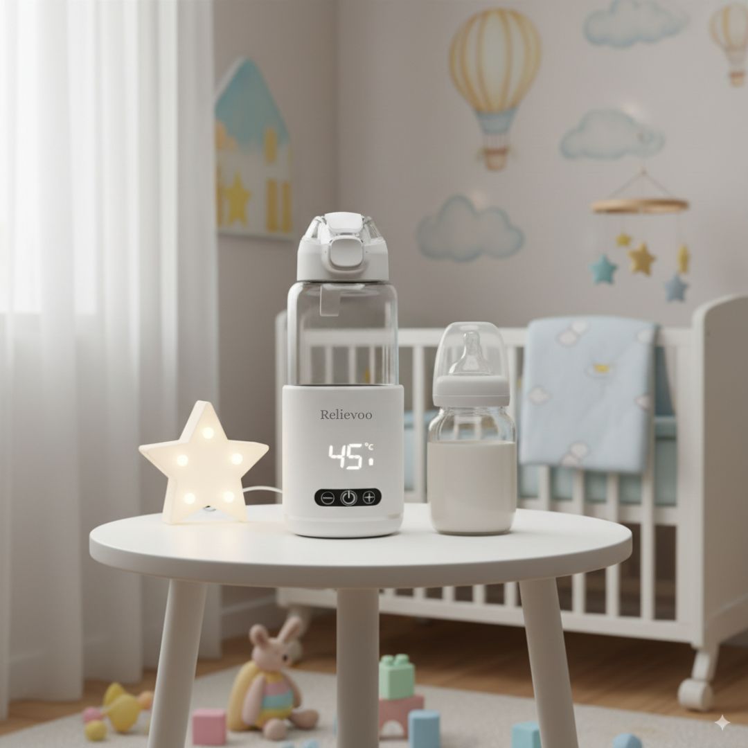 Fast Heating Breast Milk and Water Warmer for Parents on the Go
