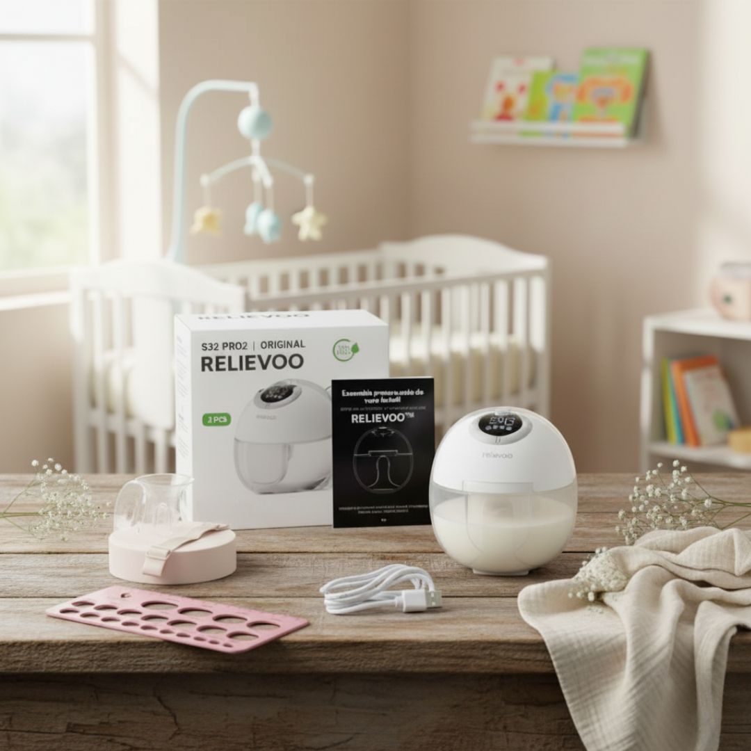 Relievoo© Wearable Breast Pump (Double)
