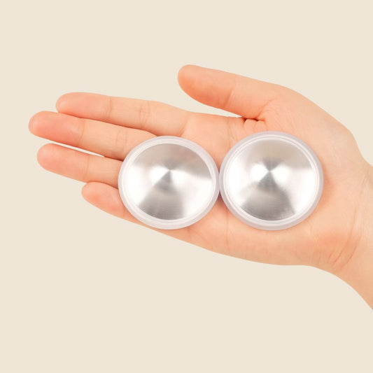 Silver Nursing Cups