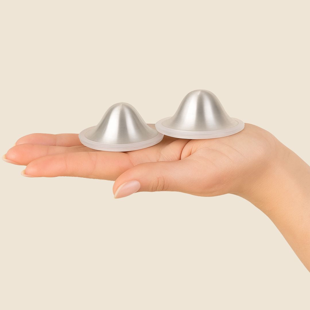 Silver Nursing Cups