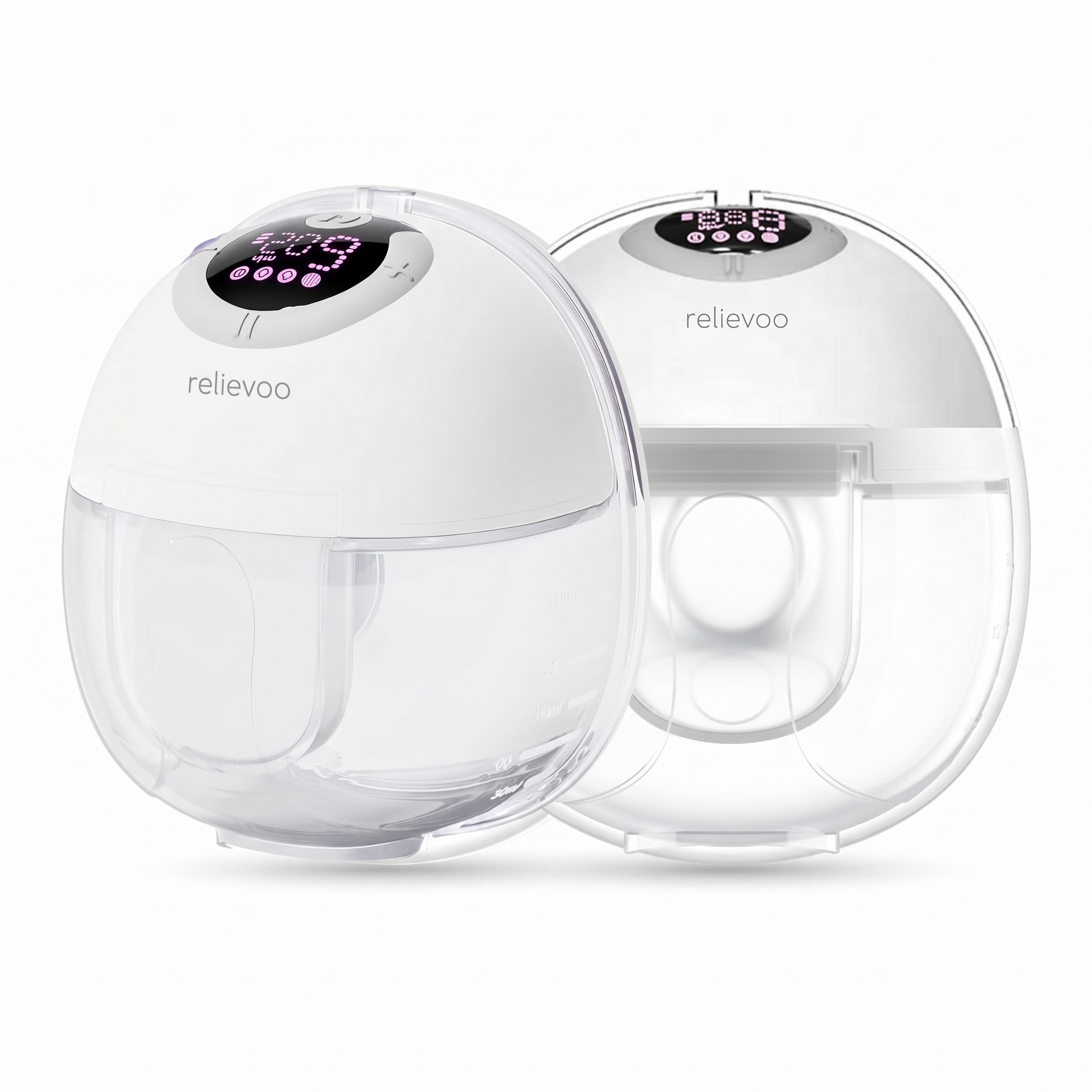 Relievoo S32 PRO2 Wearable Breast Pump Double Pack — Wireless Hands-Free Electric Pump for UK Mums