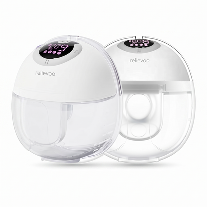 Relievoo S32 PRO2 Wearable Breast Pump Double Pack — Wireless Hands-Free Electric Pump for UK Mums