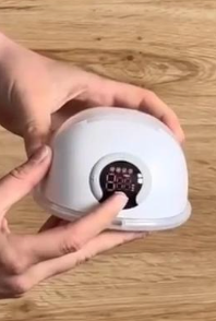 Step 3: Turn on the Relievoo breast pump and select your mode